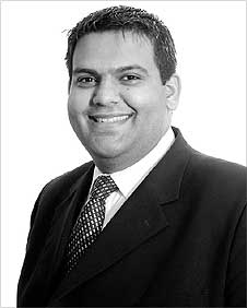 Kashif Ali the Conservative candidate