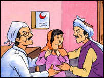 پلوشه، اکبر او ډاکټر