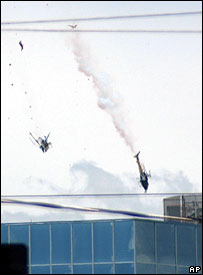 Helicópteros caem depois de colisão nos EUA