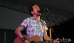 Frank Turner performs on the Introducing stage at Reading and Leeds 2009