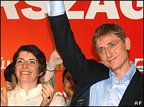 Seçimi kazanan Ferenc Gyurcsany