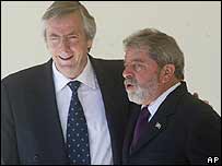 Kirchner e Lula