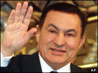 Mısır Devlet Başkanı Hüsnü Mübarek 