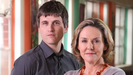 Christopher Mead (William Ash) and Karen Fisher (Amanda Burton)