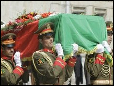 د رباني د جنازې مراسم