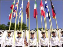 Навчання Сі Бриз 2001 року: фото з архіву Укрінформу