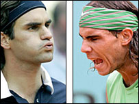 رافیل ندال اور راجر فیڈرر 