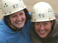 Lisa and Abi at Lusty Glaze