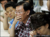 بستگان گروگانهای کره ای