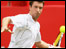 Alex Bogdanovic in action against Andy Roddick
