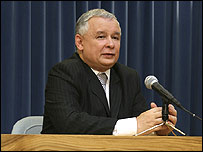Thủ tướng Ba Lan, ông Jaroslaw Kaczynski 
