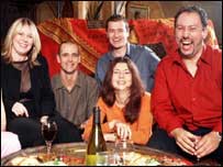 Friends get together