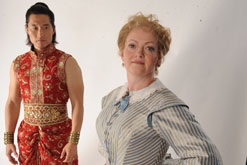 Maria Friedman and Daniel Dae Kim in The King and I
