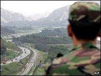 Zona desmilitarizada entre as duas Coréias