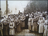 вояки УНР на Софійській площі 