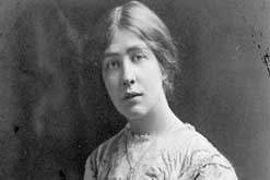 Sylvia Pankhurst in 1909, photo courtesy of The Museum of London.
