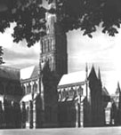 Photograph showing Salisbury Cathedral
