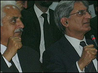 شاہد صدیقی اور اعتزاز احسن