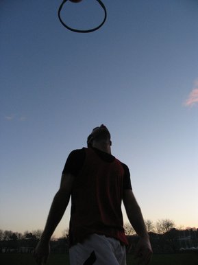 Basketball silhouette