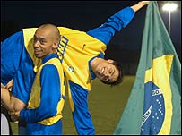Jogadores do Brazilian Football Show 