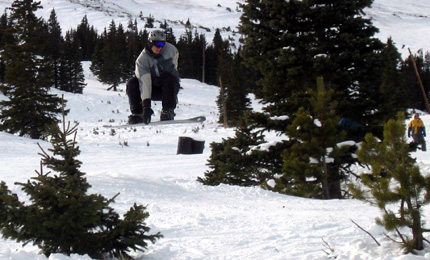 No surf in colorado ... but Derrys finest Josh Einsle goes aerial anyhow. Snow boarder, surfer ... talented man ... And some achievemnt for a 6 5' guy to get this high. Pic: carey, Jan 07 