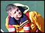 Steve Ladner with a RNLI's life jacket on.