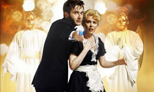 Doctor Who: David Tennant as The Doctor and Kylie Minogue as Astrid Peth