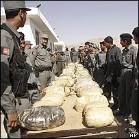 مواد مخدر کشف شده در هرات