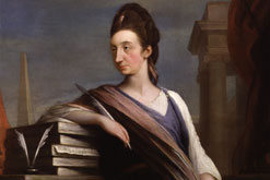 Catharine Macaulay by Robert Edge Pine, c.1775 © National Portrait Gallery, London