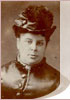 Victorian woman in hat