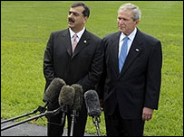 گیلانی اور بُش