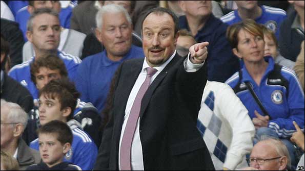 Liverpool manager Rafa Benitez