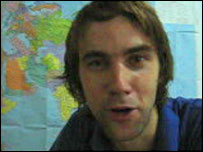 Ed records his first video report