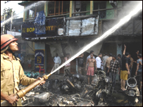 गुवाहाटी में हुआ धमाका 