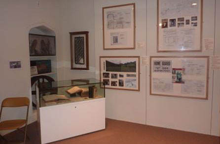 The exhibition at the museum includes costumes and art work from the film plus early drafts of Sheers' novel