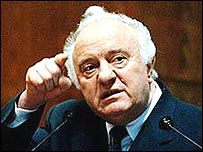 ادوارد شواردنادزه رئيس جمهور گرجستان