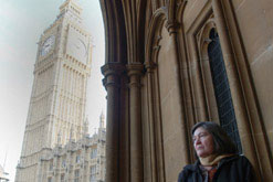 Image: Clare Short at Westminster