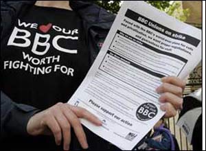 बीबीसी में हड़ताल