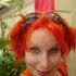 Yola with orange hair