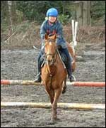 Horse fun at Warwick Riding School 