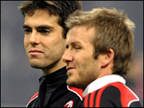 Кака вже не буде грати в одному клубі з Бекхемом