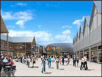 Cattle market artists impression