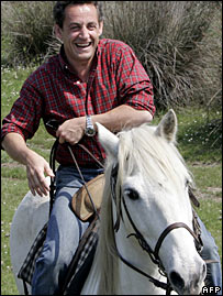 Ніколя Саркозі в останній день кампанії