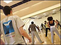 Youth dance workshop at The Garage