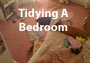 Tidying A Bedroom