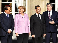 Merkel dhe udhëheqës të tjerë të vendeve të BE-së