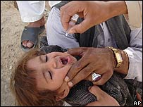 واکسن ضد فلج کودکان در افغانستان