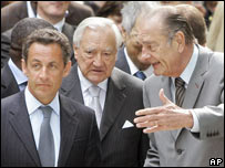 Sarkozy Chirac