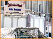 او ایسز کمپاؤنڈ کے باہر سعودی سیکیورٹی کے اہلکار