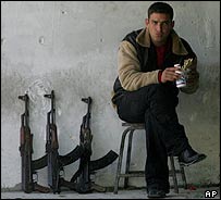 Lübnan'daki bir Suriye askeri